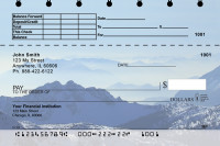 Mountain Views Top Stub Personal Checks  | TSEVC-17