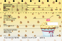 Cupcakes Top Stub Personal Checks | TSFOD-53