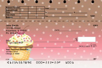 Cupcakes Top Stub Personal Checks | TSFOD-53