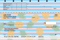 Pineapples Top Stub Personal Checks | TSFOD-70