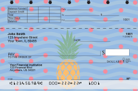 Pineapples Top Stub Personal Checks | TSFOD-70