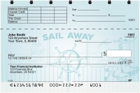 Sail to Paradise Top Stub Personal Checks | TSGEP-90