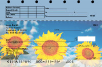 Sunflowers Top Stub Personal Checks  | TSNAT-08