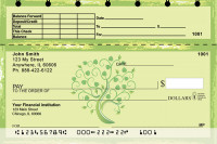 Four Season Trees Top Stub Personal Checks | TSNAT-73