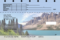 Pristine Mountain Lakes Top Stub Personal Checks  | TSSCE-77