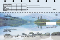 Pristine Mountain Lakes Top Stub Personal Checks  | TSSCE-77