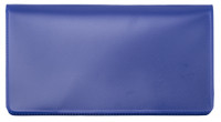 Royal Blue Vinyl Checkbook Cover | VCB-BLU01