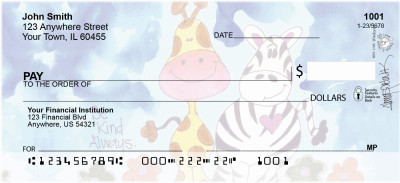 Encouraging Zoo Animals Personal Checks | AMY-20