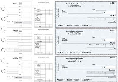 Blue Safety Itemized Disbursement Payroll Business Checks | BU3-7BLU01-IDP