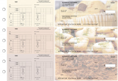 Bakery Multi-Purpose Counter Signature Business Checks | BU3-7CDS02-MPC