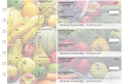 Fresh Produce Multi-Purpose Hourly Voucher Business Checks | BU3-7CDS09-MPH