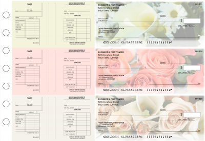 Florist Multi-Purpose Salary Voucher Business Checks | BU3-7CDS11-MPS