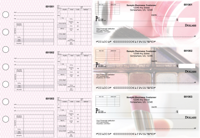 Makeup Multipurpose Invoice Payroll Designer Business Checks | BU3-7CDS12-MIP