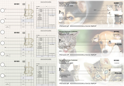 Veterinarian Disbursement Payroll Designer Business Checks | BU3-7CDS14-FSP