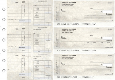 Granite Payroll Invoice Business Checks | BU3-7CDS16-PIN