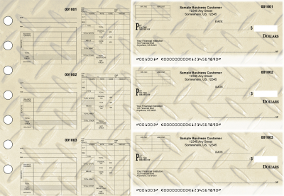 Iron Multipurpose Invoice Payroll Designer Business Checks | BU3-7CDS18-MIP