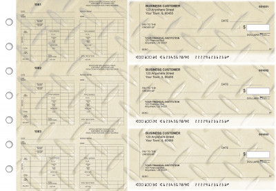 Iron Multi-Purpose Counter Signature Business Checks | BU3-7CDS18-MPC