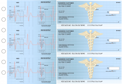 Medical Multi-Purpose Salary Voucher Business Checks | BU3-7CDS30-MPS
