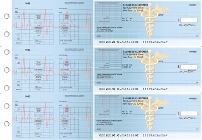 Medical Multi-Purpose Corner Voucher Business Checks | BU3-7CDS30-MPV