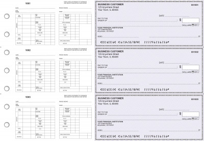 Purple Safety Multi-Purpose Hourly Voucher Business Checks | BU3-7USF01-MPH