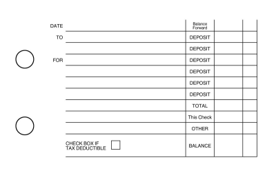 Blue Safety Accounts Payable Business Checks | BU3-BLU01-DED