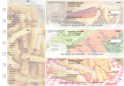 American Cuisine General Itemized Invoice Business Checks | BU3-CDS01-GII