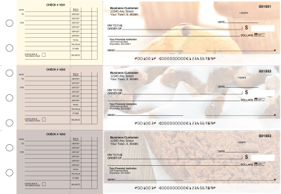 Bakery Accounts Payable Designer Business Checks | BU3-CDS02-DED