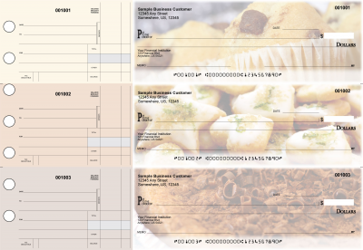 Bakery Standard Disbursement Designer Business Checks | BU3-CDS02-SDS