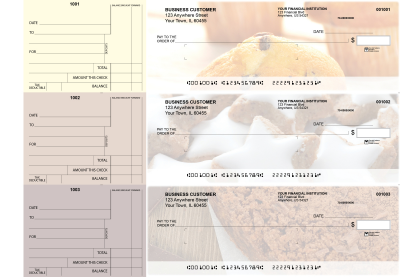 Bakery Standard Mailer Business Checks | BU3-CDS02-SML