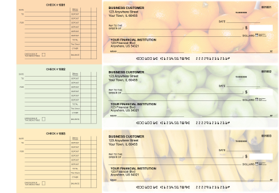 Fruit Accounts Payable Designer Business Checks | BU3-CDS03-DED