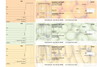 Fruit Standard Itemized Invoice Business Checks | BU3-CDS03-SII