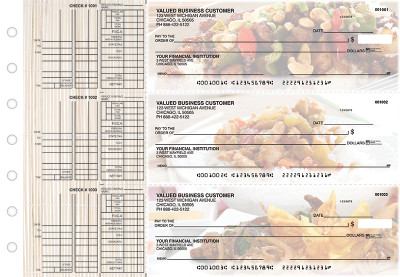 Chinese Cuisine Multi Purpose Designer Business Checks  | BU3-CDS04-DEP