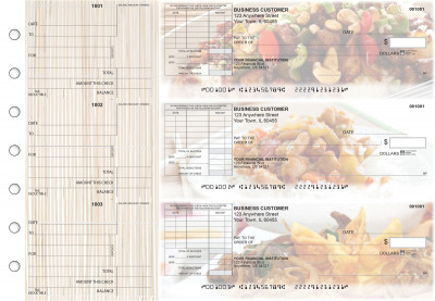 Chinese Cuisine Standard Itemized Invoice Business Checks | BU3-CDS04-SII