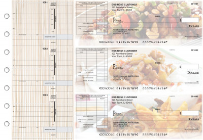 Chinese Cuisine Itemized Invoice Business Checks | BU3-CDS04-TNV