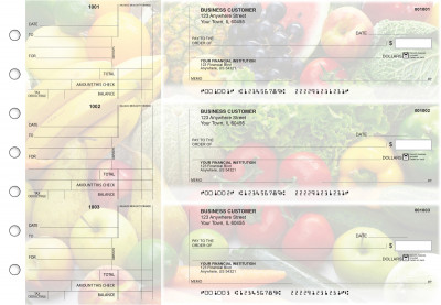 Fresh Produce Standard Counter Signature Business Checks | BU3-CDS09-SCS