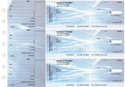 Digital Standard Invoice Business Checks | BU3-CDS15-SNV
