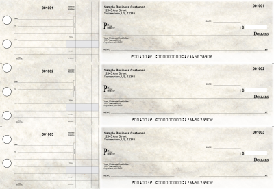 Granite Standard Disbursement Designer Business Checks | BU3-CDS16-SDS