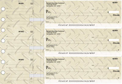 Iron Standard Disbursement Designer Business Checks | BU3-CDS18-SDS