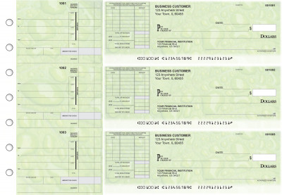 Leaf Itemized Invoice Business Checks | BU3-CDS19-TNV
