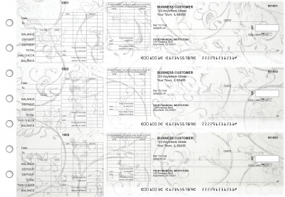 Vintage General Itemized Invoice Business Checks | BU3-CDS25-GII