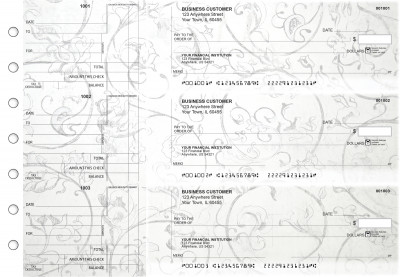 Vintage Standard Counter Signature Business Checks | BU3-CDS25-SCS