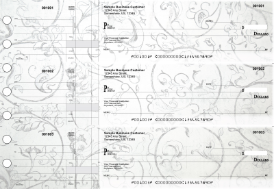 Vintage Standard Disbursement Designer Business Checks | BU3-CDS25-SDS