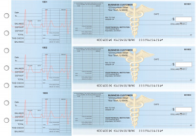 Medical General Itemized Invoice Business Checks | BU3-CDS30-GII