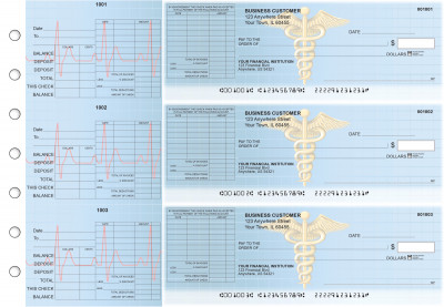 Medical General Itemized Invoice Business Checks | BU3-CDS30-GII