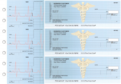 Medical Itemized Counter Signature Business Checks | BU3-CDS30-ICS