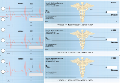 Medical Standard Disbursement Designer Business Checks | BU3-CDS30-SDS