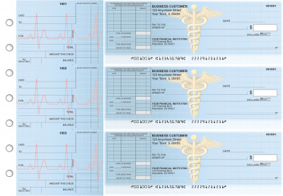 Medical Standard Itemized Invoice Business Checks | BU3-CDS30-SII