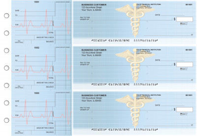 Medical Standard Mailer Business Checks | BU3-CDS30-SML