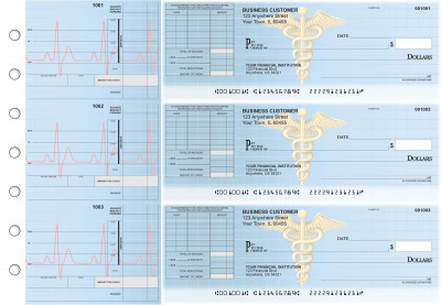 Medical Itemized Invoice Business Checks | BU3-CDS30-TNV