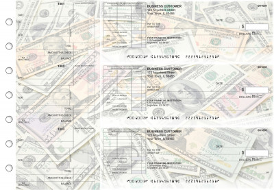 Money Standard Itemized Invoice Business Checks | BU3-CDS31-SII